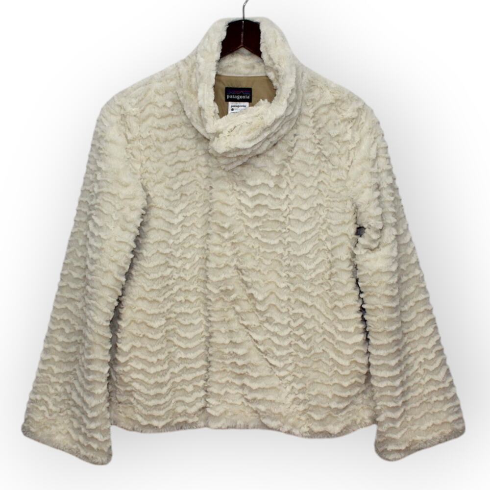 Patagonia Women's Pelage Jacket Small Pearl 28230 Apres EVEN SOFTER THAN FLEECE! - Picture 9 of 16